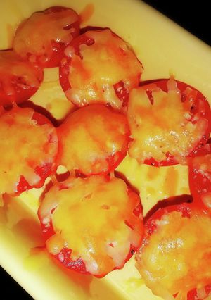 ミニトマトのチーズ焼き-レシピのメイン写真