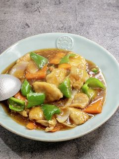 鶏むね肉と野菜のオイスターあんかけ炒め-レシピのメイン写真