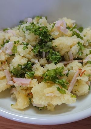パセリとハムのポテトサラダ-レシピのメイン写真