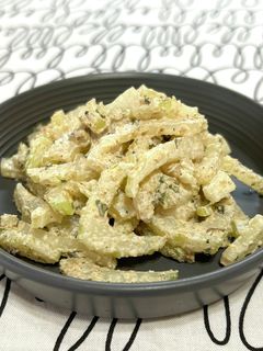 セロリのごま和え(マヨポン味)-レシピのメイン写真