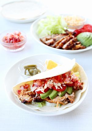 タコシーズニングで絶品【チキンタコス】-レシピのメイン写真