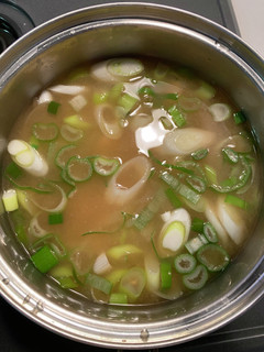 ネギと豆腐の簡単味噌汁-レシピのメイン写真
