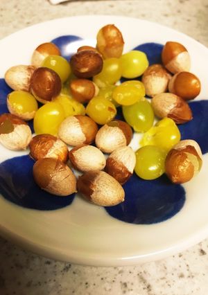 これは便利！銀杏の薄皮を剥く方法-レシピのメイン写真