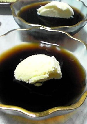 簡単コーヒーゼリー-レシピのメイン写真