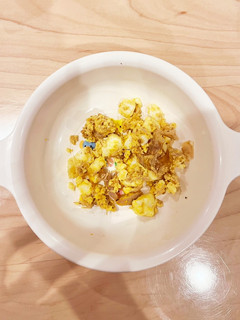 ツナと卵のおかか和え(離乳食)-レシピのメイン写真
