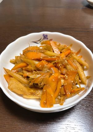 まこもだけのきんぴら-レシピのメイン写真