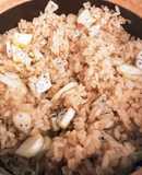 マコモダケの電気圧力鍋で炊き込みご飯