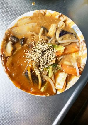 レンジもやし入ポークチャップ味甘酢酢豚-レシピのメイン写真