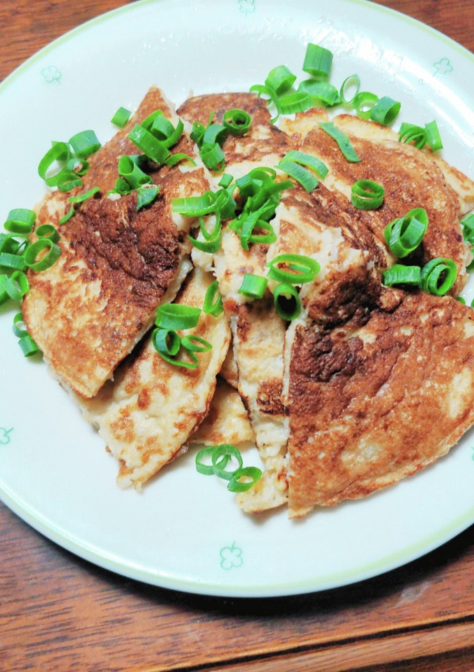とろり。混ぜて焼く。簡単山芋焼き-レシピのメイン写真