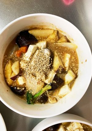 肉無ほんのりシーフードコク旨甘辛春雨炒煮-レシピのメイン写真