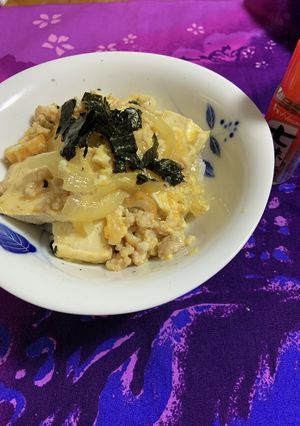 豆腐卵丼（自分流）-レシピのメイン写真