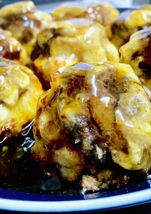 生椎茸の肉詰め・麺つゆあんかけ-レシピのメイン写真