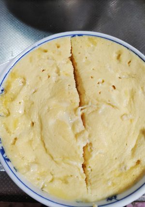 糖質制限　生おからチーズ蒸しケーキ-レシピのメイン写真