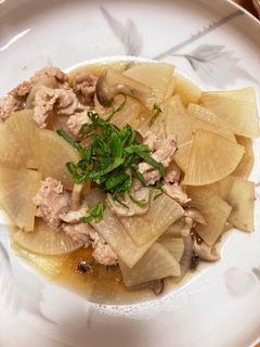 豚と大根の煮物♡柚子胡椒風味〜♪-レシピのメイン写真