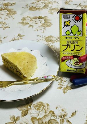 プリン⁈に微笑み♡オートミールパン♫-レシピのメイン写真