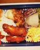 めかじき味噌ピー焼き　韓国風手羽元　弁当