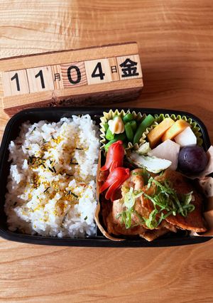 2022.11/4 中学生男子お弁当-レシピのメイン写真