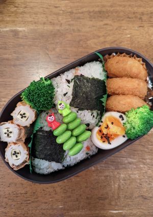 JK☆たらこおにぎり弁当♪-レシピのメイン写真