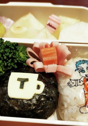 キャラ弁〈11月〉丹波立杭陶の郷-レシピのメイン写真