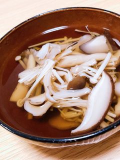 超簡単☆ デトックスきのこ汁-レシピのメイン写真