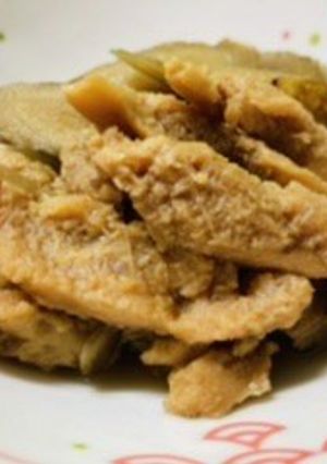 ＊大豆肉とこぼうの煮物＊-レシピのメイン写真