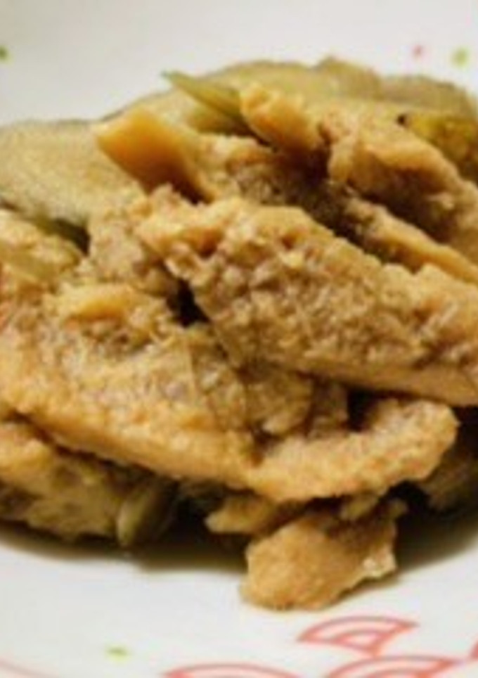 ＊大豆肉とこぼうの煮物＊-レシピのメイン写真