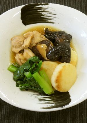 ながいもと鶏肉の照り煮-レシピのメイン写真
