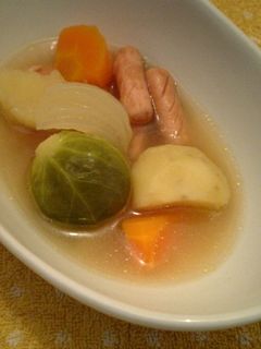 春色♪簡単♪芽キャベツのポトフ☆-レシピのメイン写真