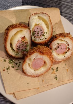 米粉のソーセージチーズドッグ-レシピのメイン写真