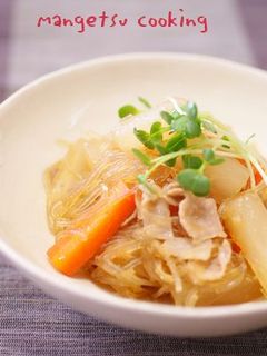 **大根と春雨の中華煮**-レシピのメイン写真