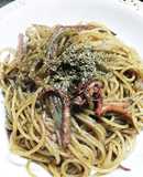 やりいかの煮汁減塩パスタ・塩分1.73g