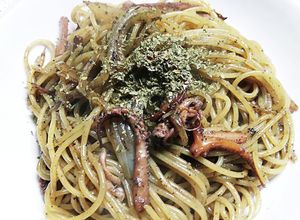 やりいかの煮汁減塩パスタ・塩分1.73g-レシピのメイン写真