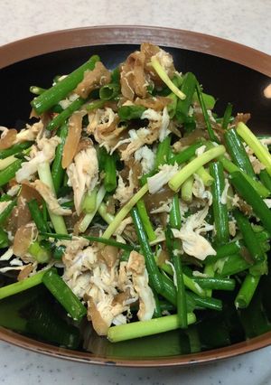 ＃酒の肴 ザーサイとささみの和物-レシピのメイン写真