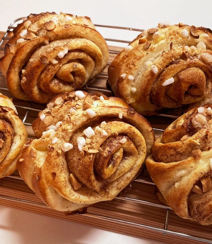 シナモンロール Korvapuusti by ぴわんかmom 【クックパッド】 簡単