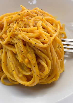 かぼちゃのクリームパスタ-レシピのメイン写真