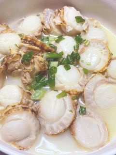ホタテの酒蒸し-レシピのメイン写真