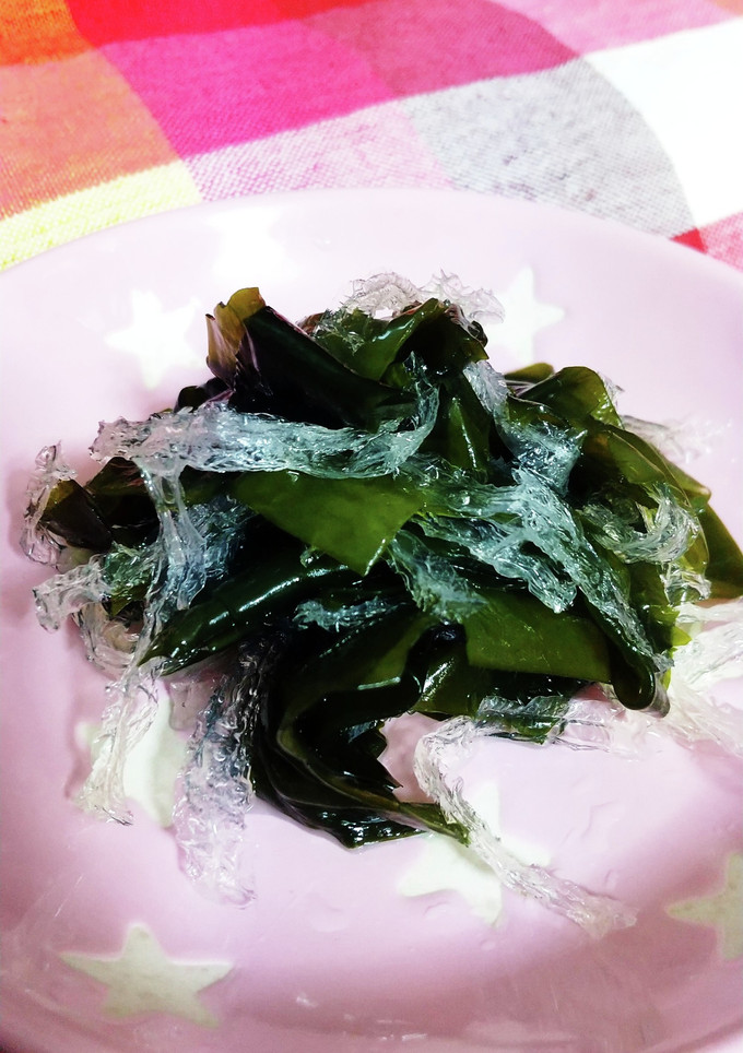 ワカメと糸寒天の酢の物-レシピのメイン写真