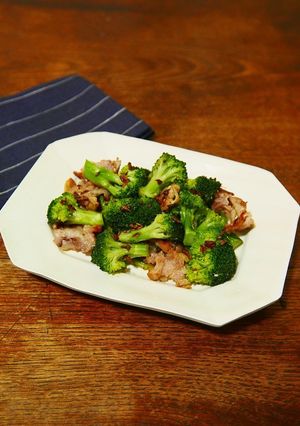 ブロッコリーと豚肉のクミン炒め-レシピのメイン写真