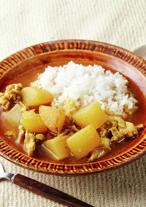 和風大根スープカレー♪-レシピのメイン写真