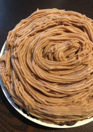 モンブランケーキ-レシピのメイン写真