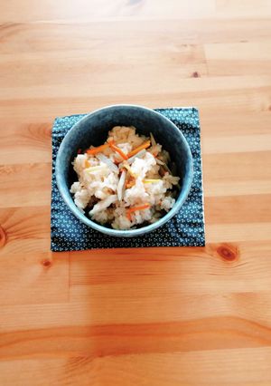ごぼう香るかやくご飯-レシピのメイン写真