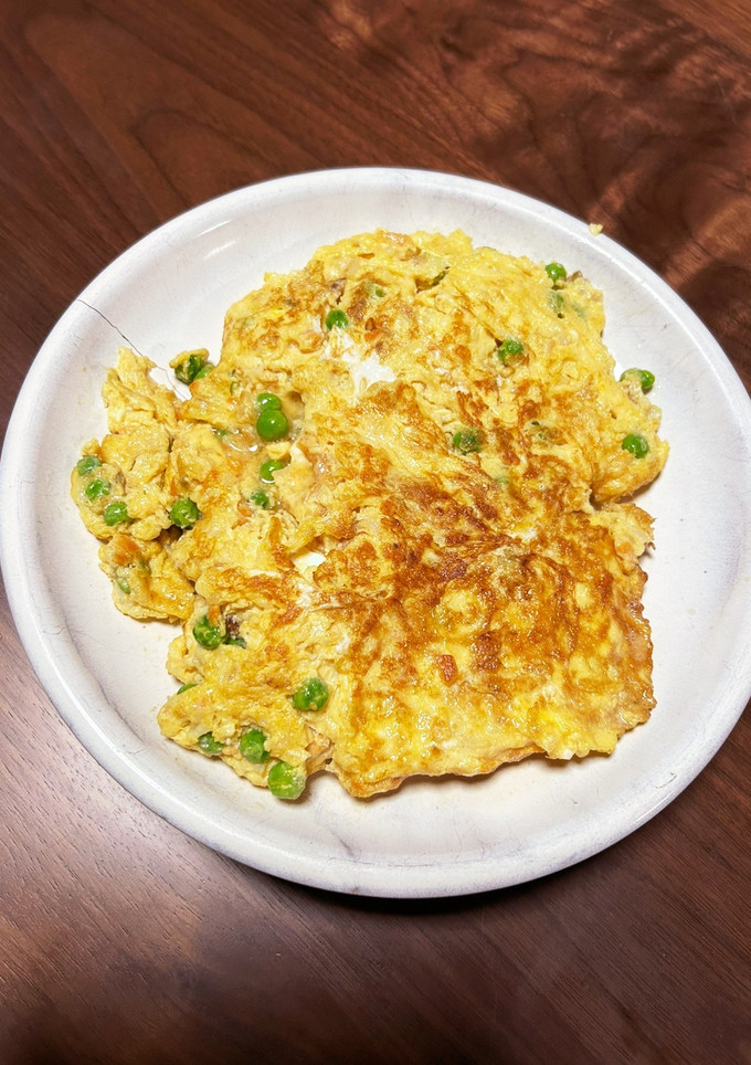 帆立で蟹玉風卵焼き-レシピのメイン写真