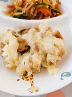 【保育園給食】鶏肉のチーズ焼き-レシピのメイン写真