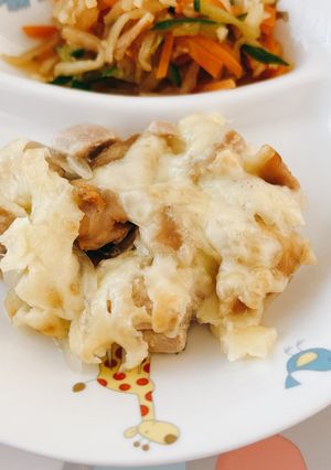 【保育園給食】鶏肉のチーズ焼き-レシピのメイン写真