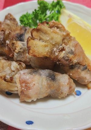 まいたけの肉巻き磯辺揚げ-レシピのメイン写真