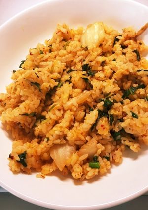 受験も就活もピリ辛コク旨キムチ炒飯-レシピのメイン写真
