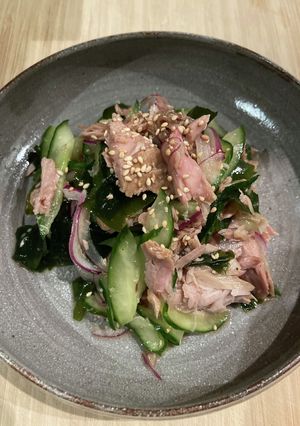まぐろ　リメイク・酢の物-レシピのメイン写真