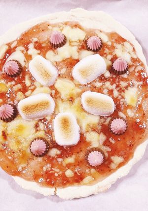 トースターで簡単ピザデザート系-レシピのメイン写真