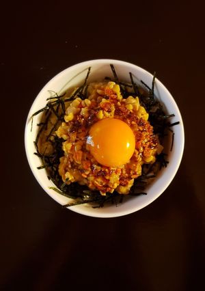 最強納豆タマゴご飯-レシピのメイン写真