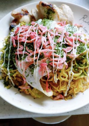 ヘルシーで高たんぱくなお好み焼き-レシピのメイン写真